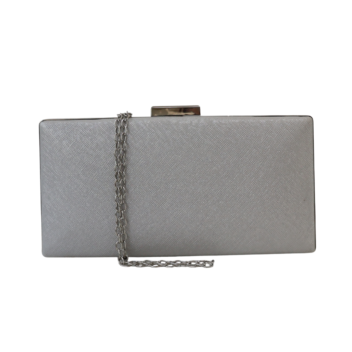 Bolsa de Festa Clutch Prata