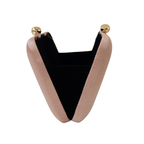 Bolsa Clutch Festa Cetim Rosa
