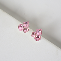 Brinco Zircônias Rosa
