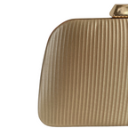 Bolsa de Festa Clutch Trapezoidal Dourada - ReUse