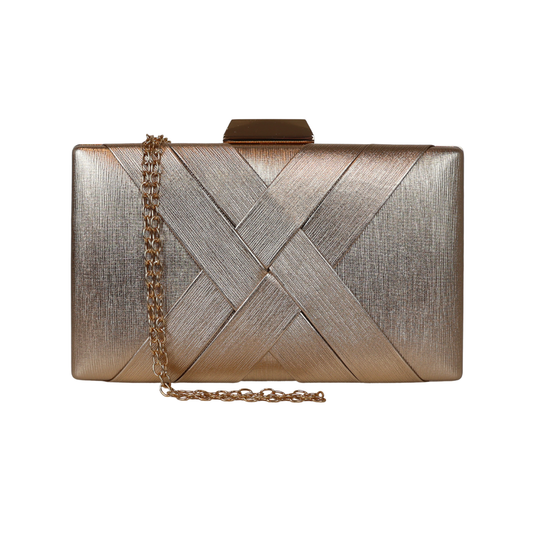 Bolsa Clutch Festa Dourada