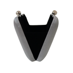 Bolsa Clutch Festa Cetim Prata