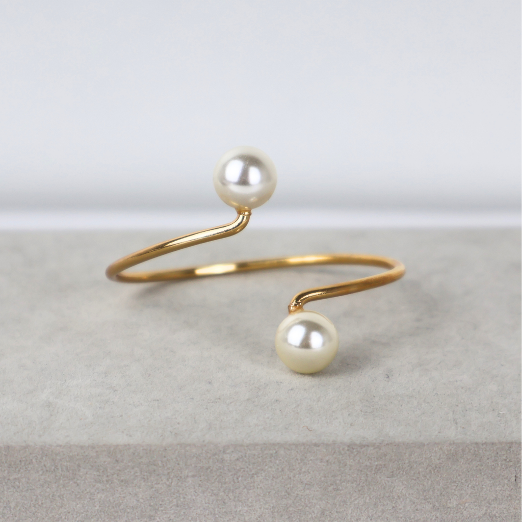 Bracelete - Dourado Perola - Semijoia
