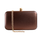 Bolsa Clutch Festa Marrom