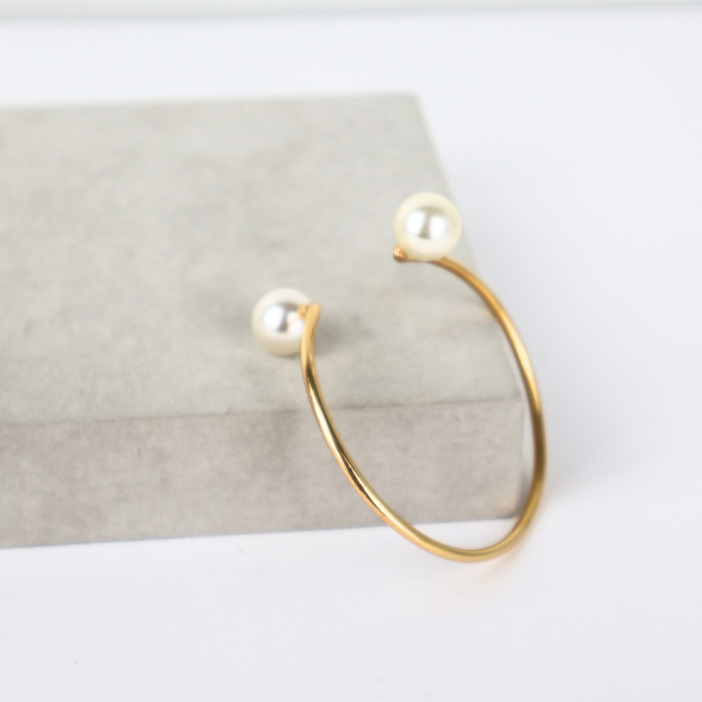 Bracelete - Dourado Perola - Semijoia