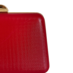 Bolsa Clutch Festa Vinil Vermelha - ReUse