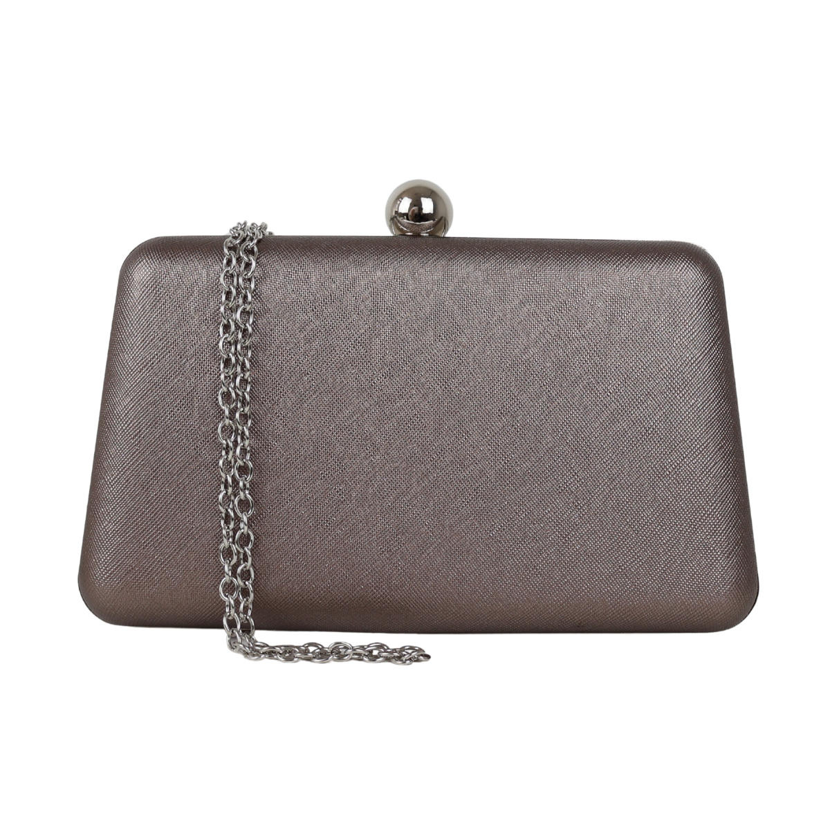 Bolsa Clutch Festa Prateada Envelhecida