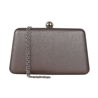 Bolsa Clutch Festa Prateada Envelhecida