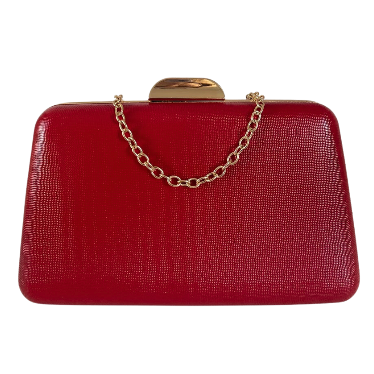 Bolsa Clutch Festa Vinil Vermelha - ReUse