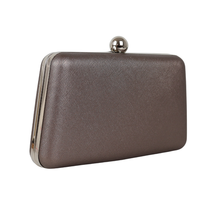 Bolsa Clutch Festa Prateada Envelhecida
