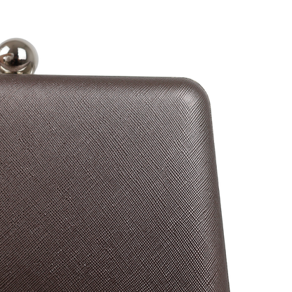 Bolsa Clutch Festa Prateada Envelhecida
