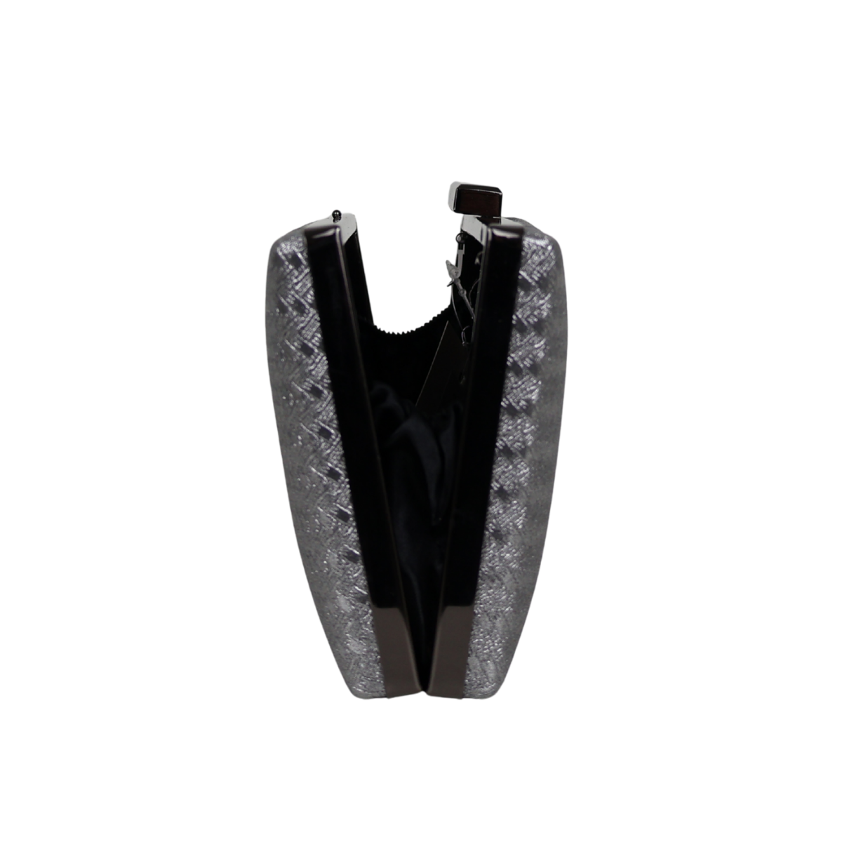 Bolsa de Festa Clutch Prata Grafite