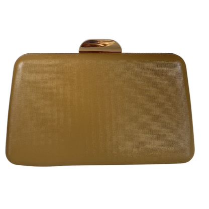 Bolsa Clutch Festa Vinil Marrom