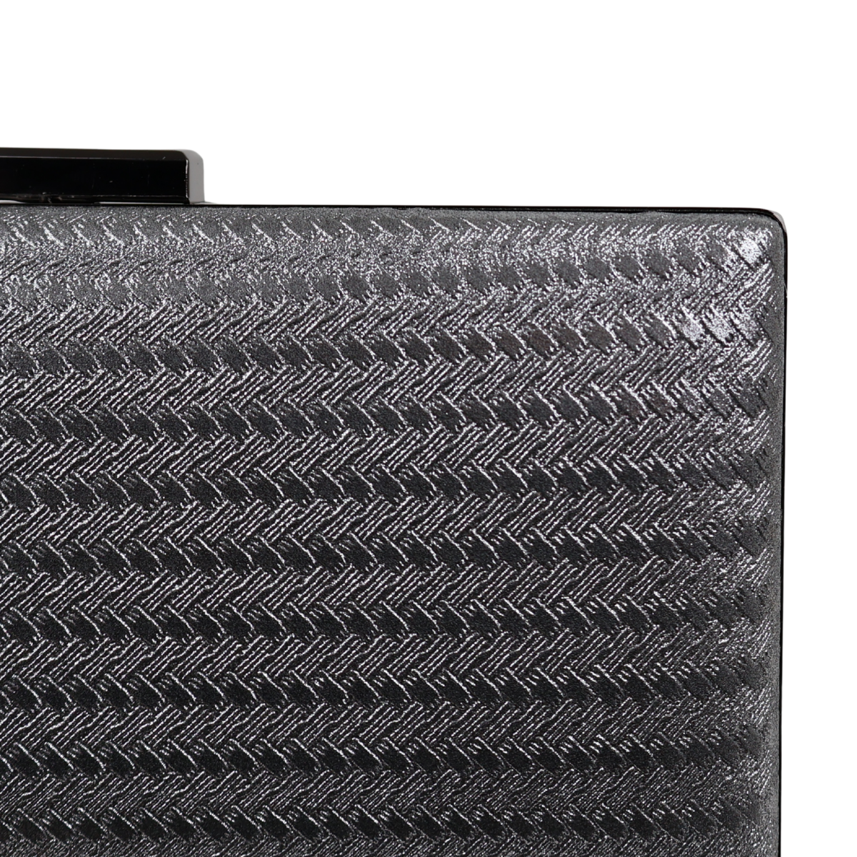 Bolsa de Festa Clutch Prata Grafite