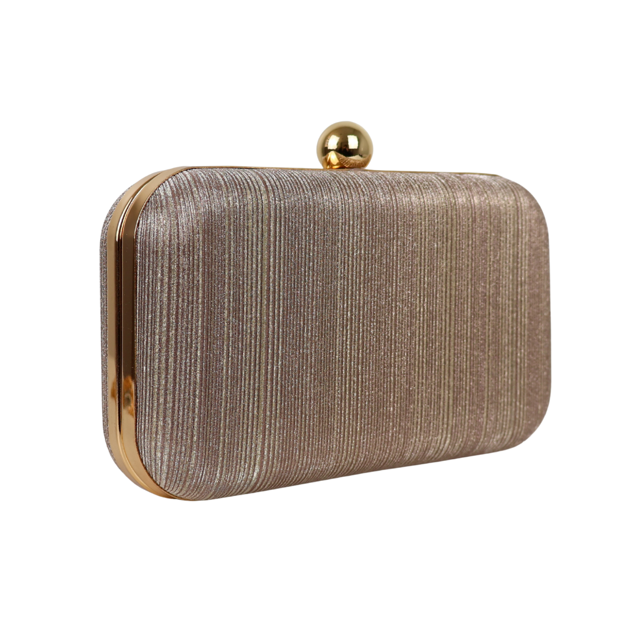 Bolsa Clutch Festa Brilho Champagne
