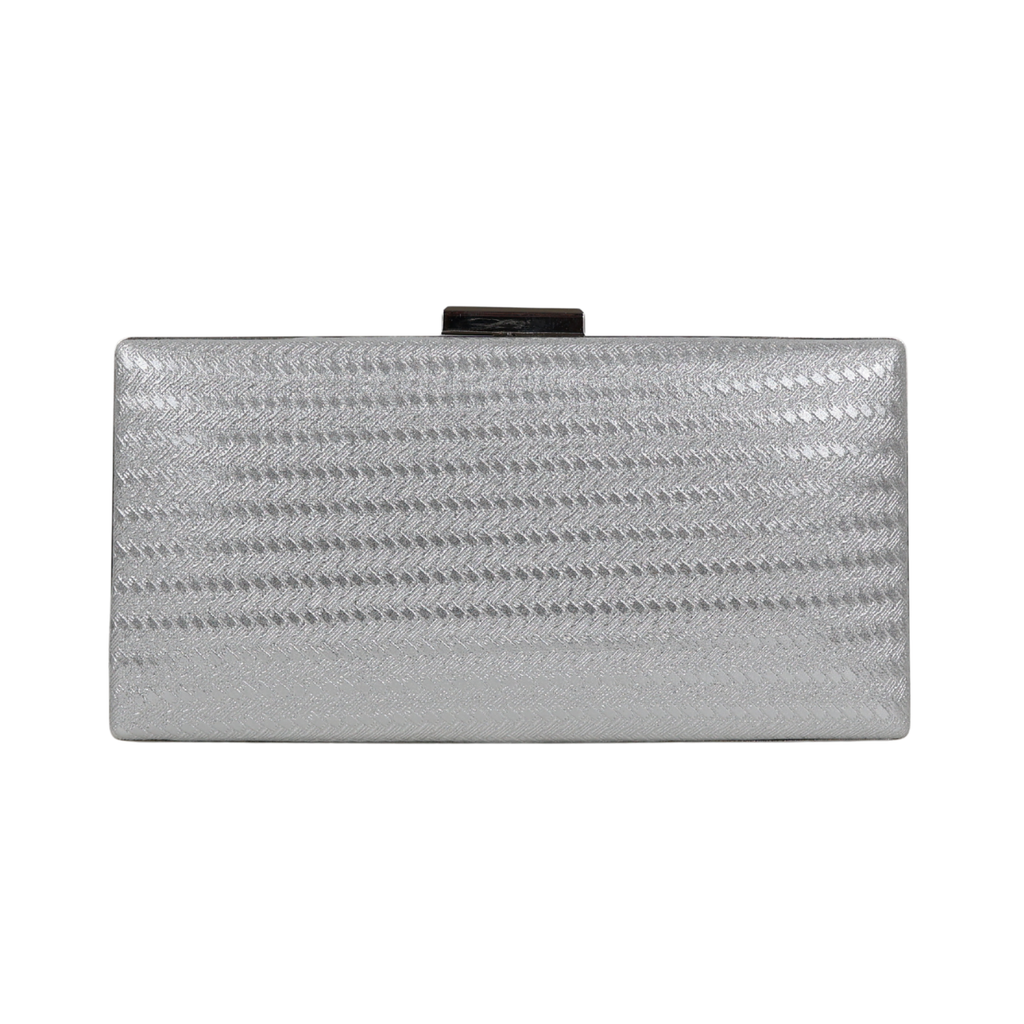 Bolsa de Festa Clutch Prata