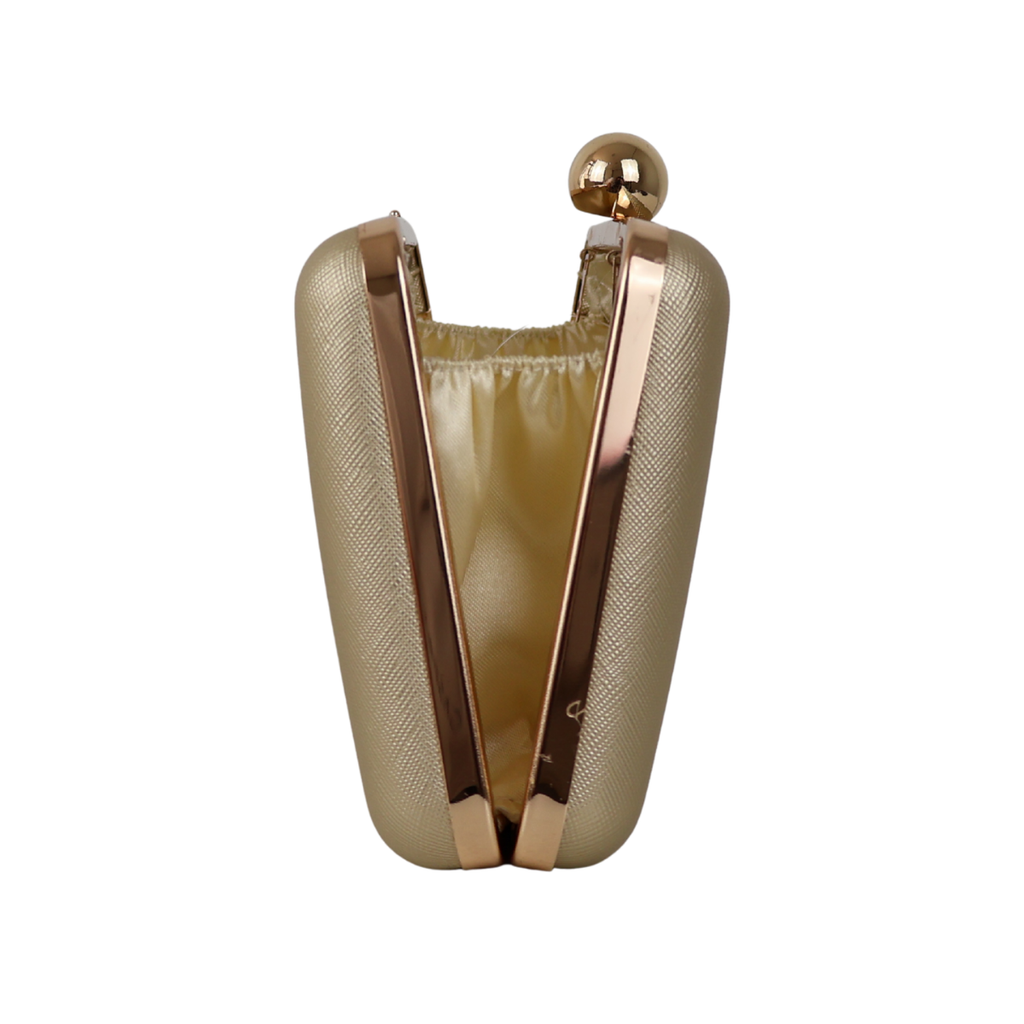 Bolsa Clutch Festa Dourada