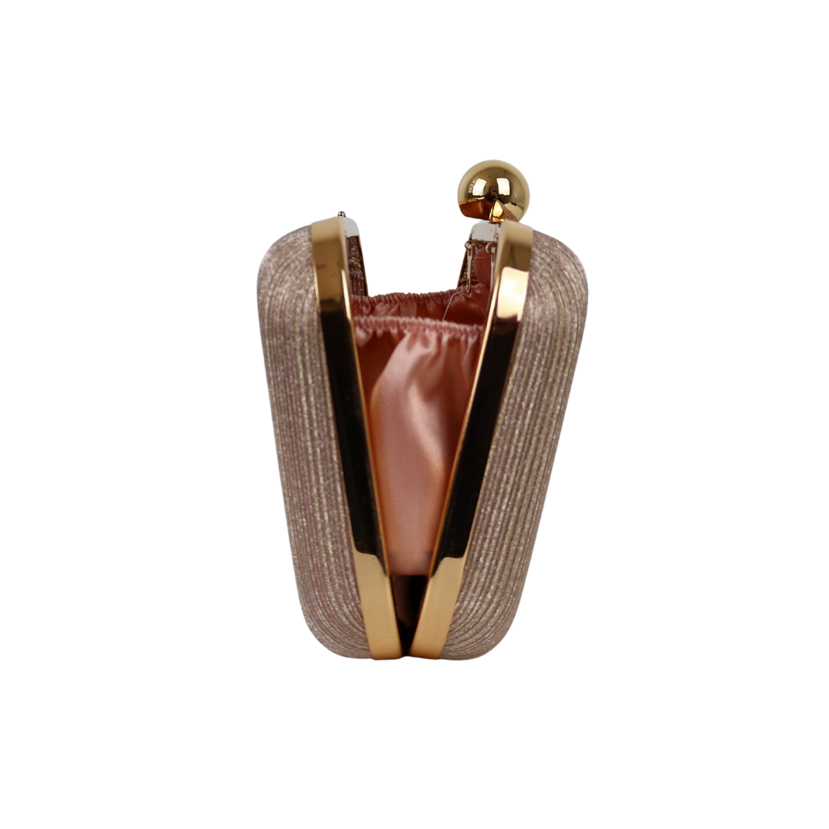 Bolsa Clutch Festa Brilho Champagne