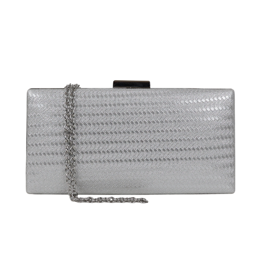 Bolsa de Festa Clutch Prata