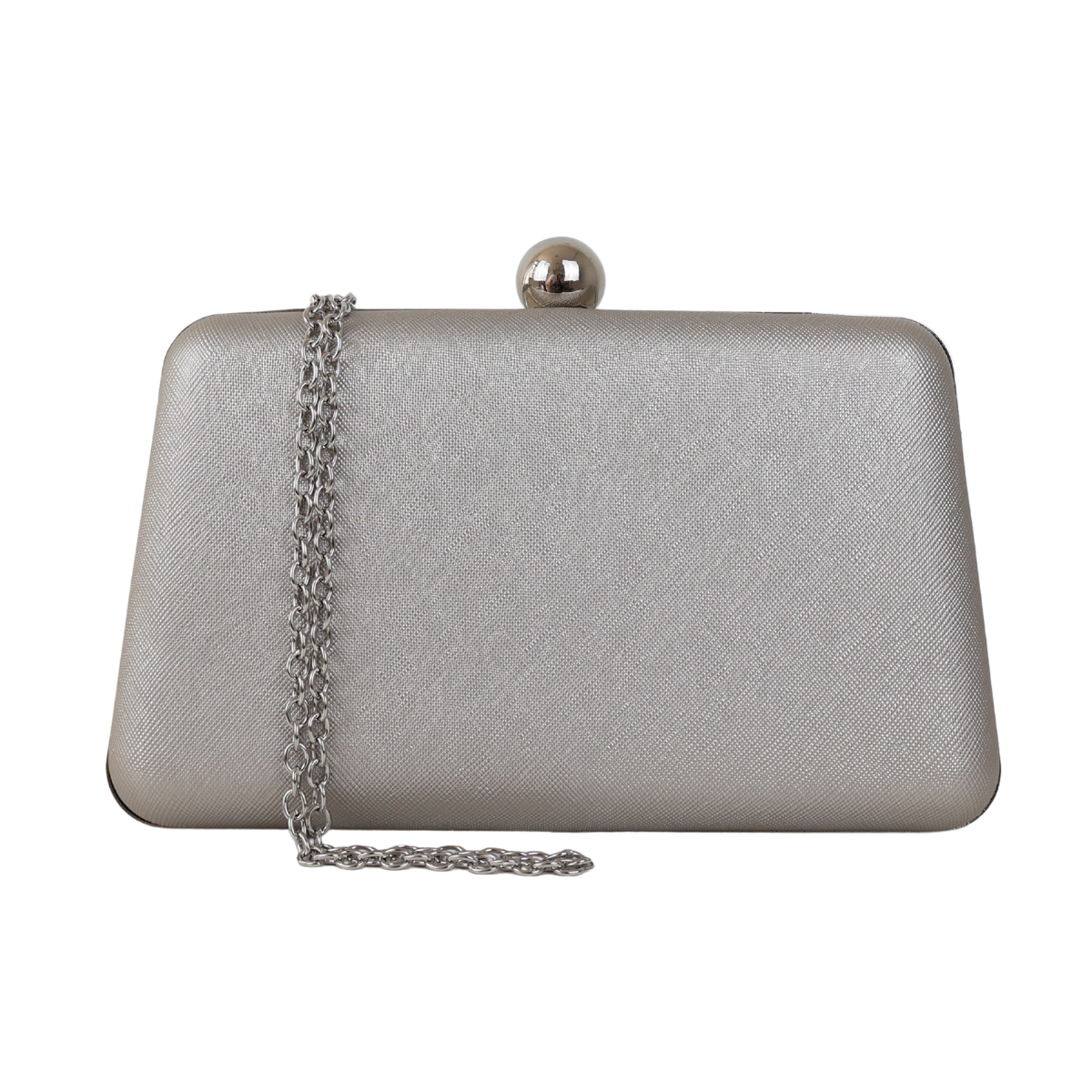 Bolsa Clutch Festa Prateada