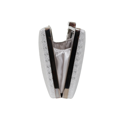 Bolsa de Festa Clutch Prata