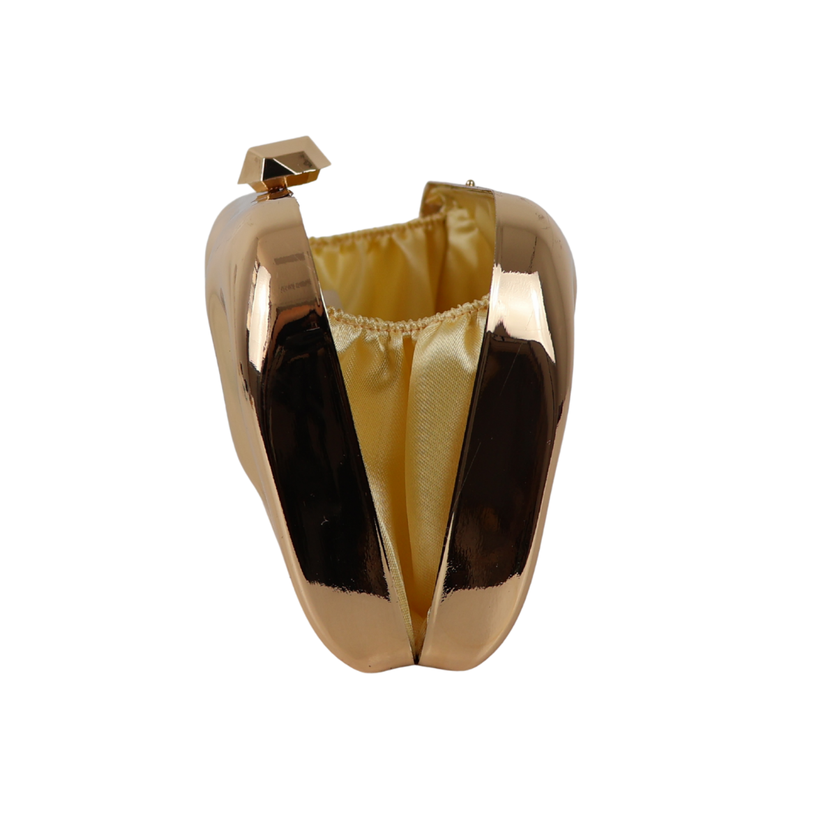 Bolsa de Festa Clutch Metalizada Dourada