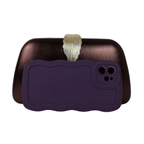 Bolsa Clutch Festa Fecho de Folha Marrom Bronze - ReUse