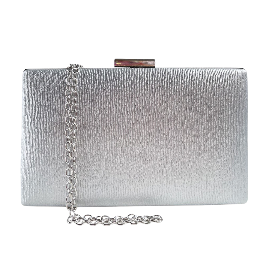 Bolsa de Festa Clutch Prata