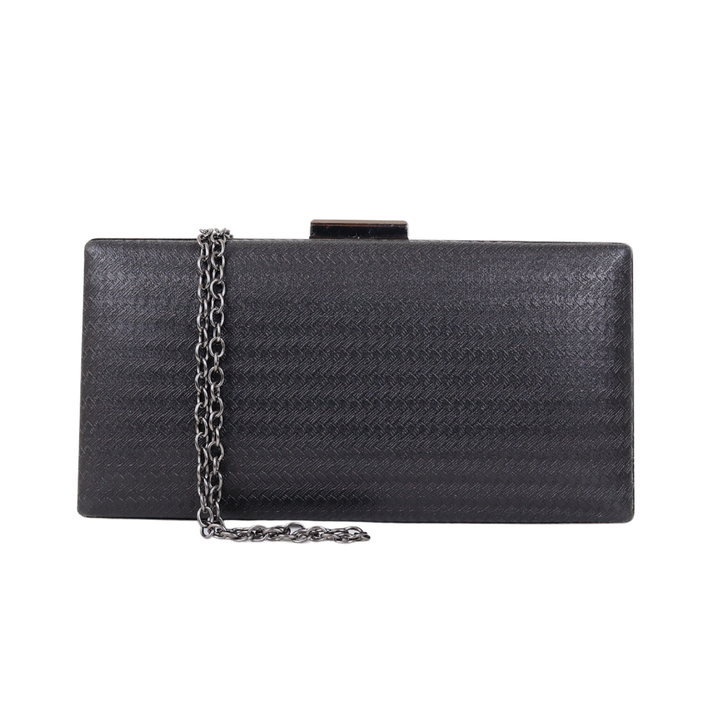 Bolsa de Festa Clutch Preta - ReUse