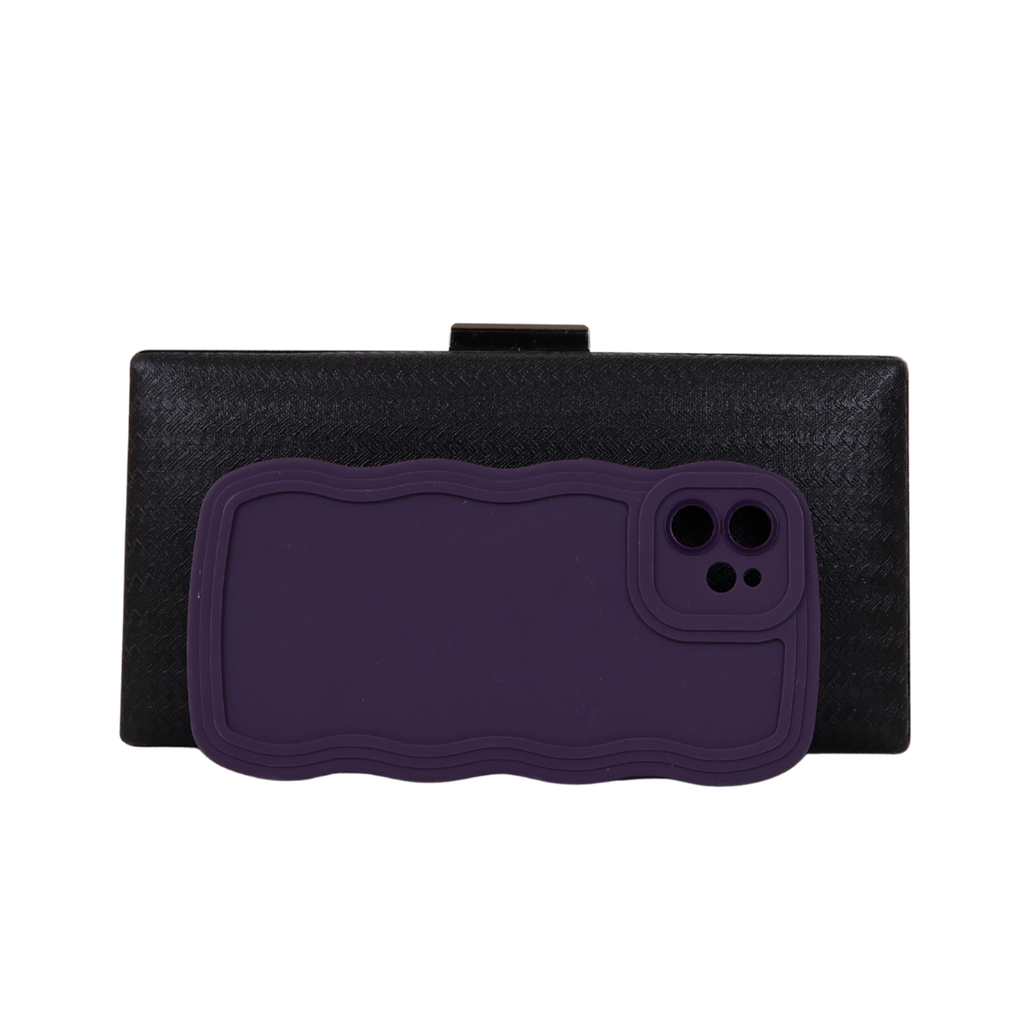 Bolsa de Festa Clutch Preta - ReUse