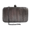 Bolsa de Festa Clutch Prata Velho - ReUse
