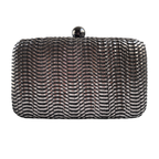 Bolsa de Festa Clutch Prata Velho - ReUse