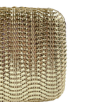 Bolsa de Festa Clutch Dourada - ReUse