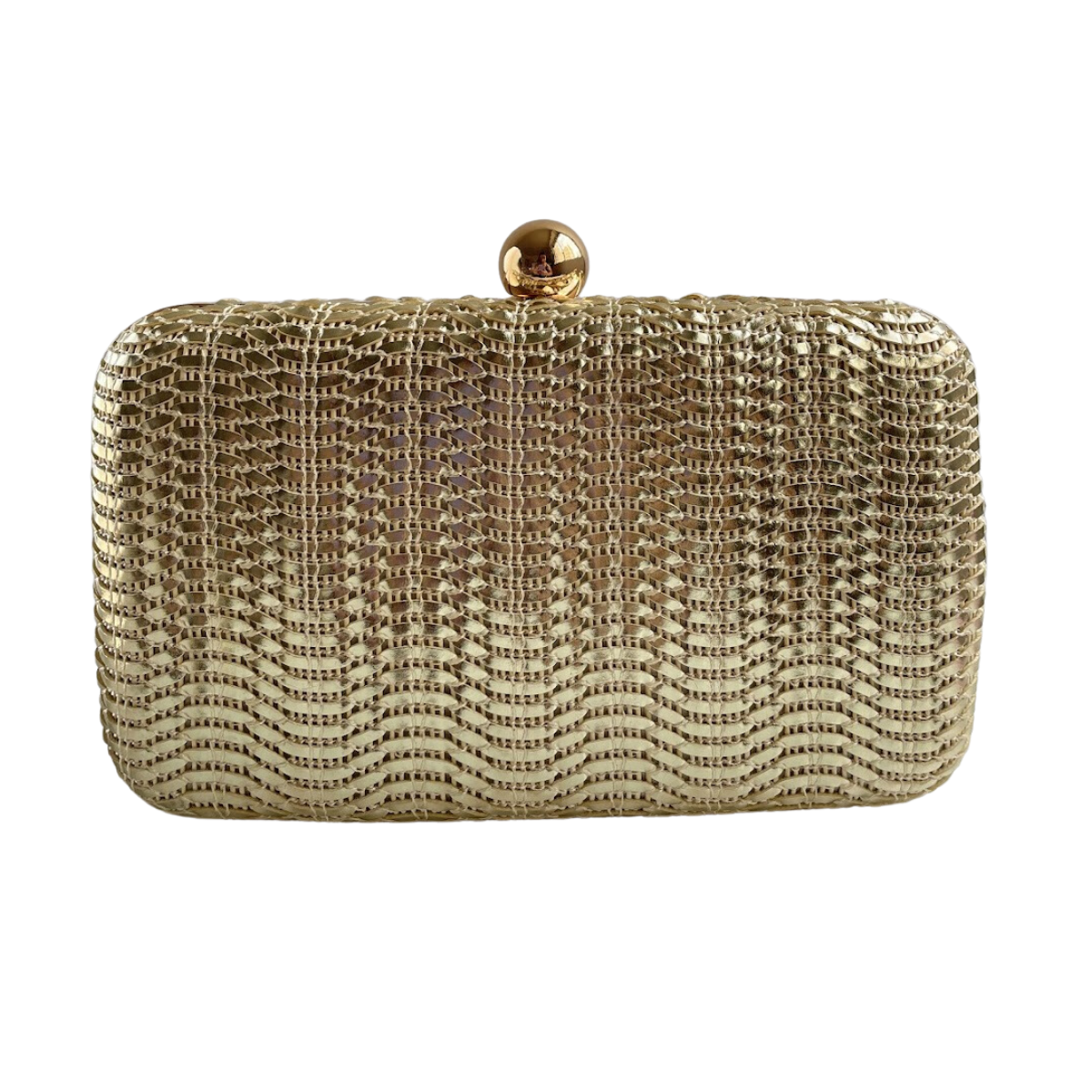 Bolsa de Festa Clutch Dourada - ReUse