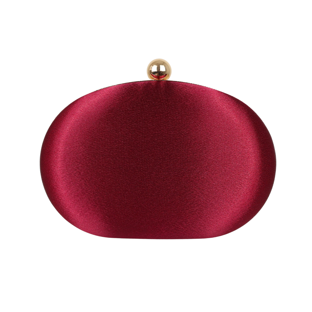 Bolsa de Festa Clutch Vinho