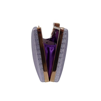 Bolsa de Festa Clutch Lilás