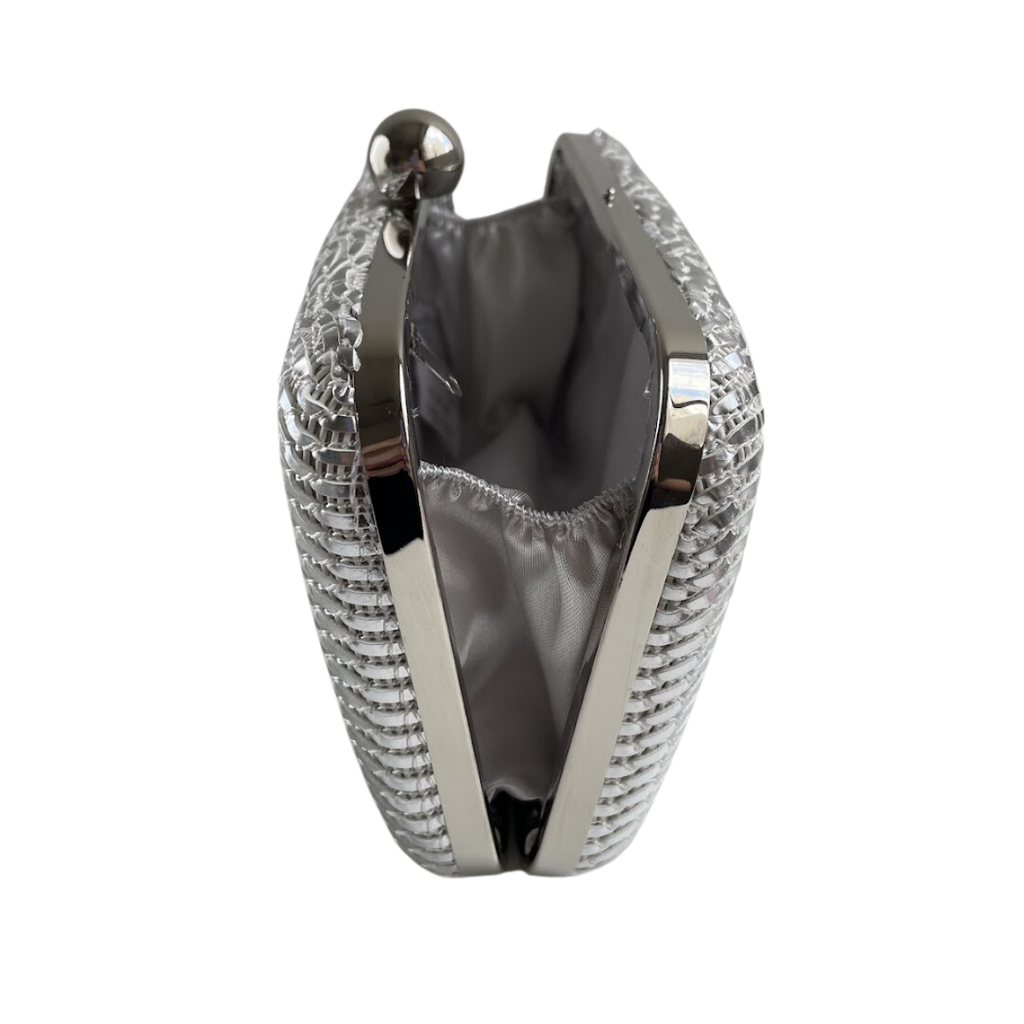 Bolsa de Festa Clutch Prata - ReUse