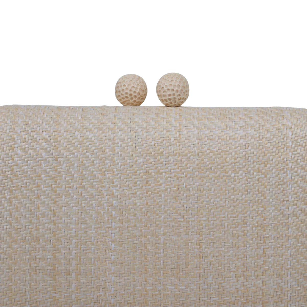 Bolsa Clutch Festa Palha Bege Claro