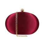 Bolsa de Festa Clutch Vinho