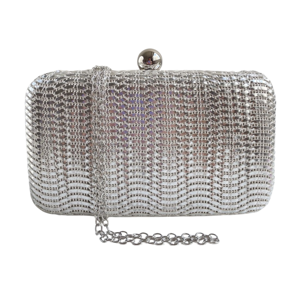 Bolsa de Festa Clutch Prata - ReUse