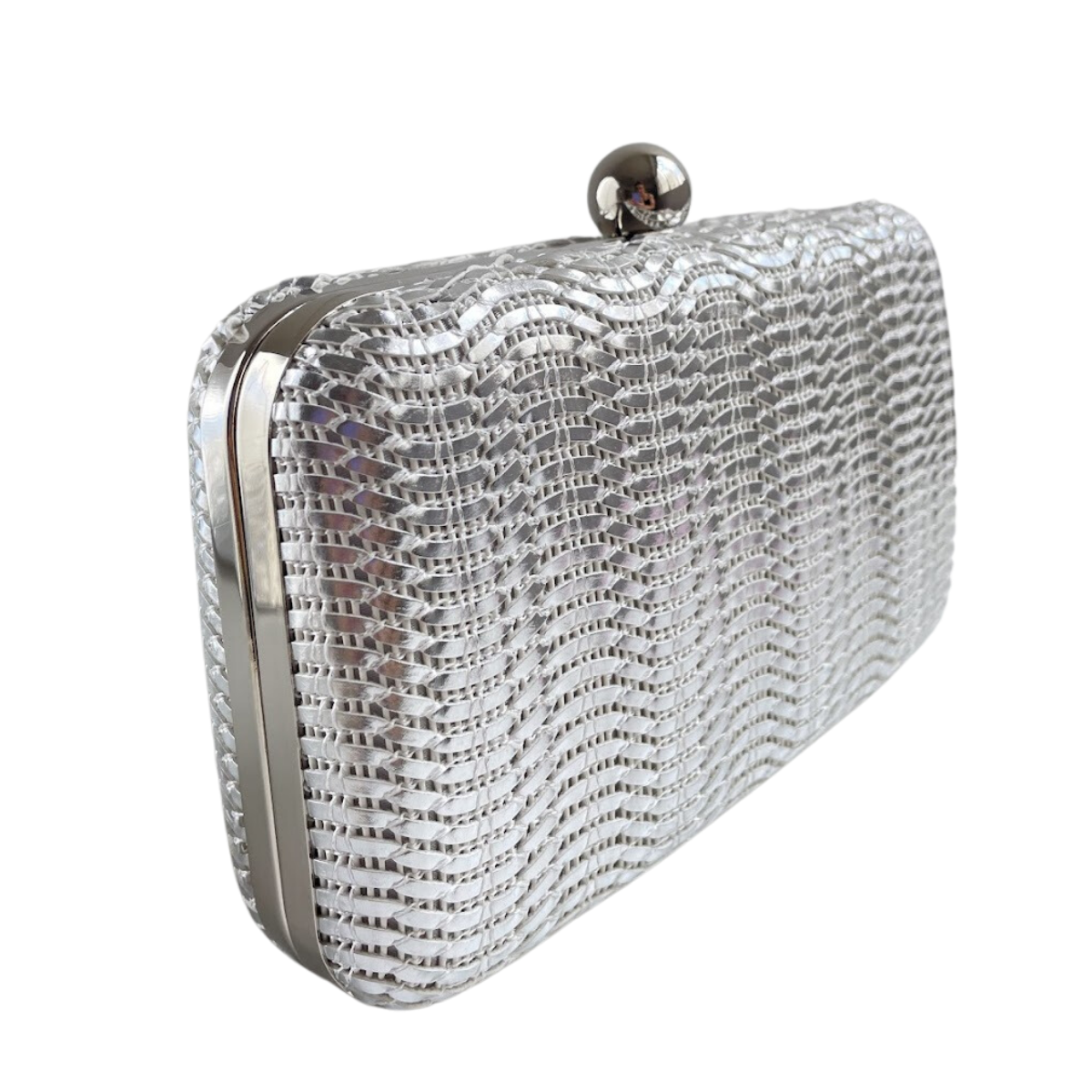 Bolsa de Festa Clutch Prata - ReUse