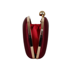 Bolsa de Festa Clutch Vinho