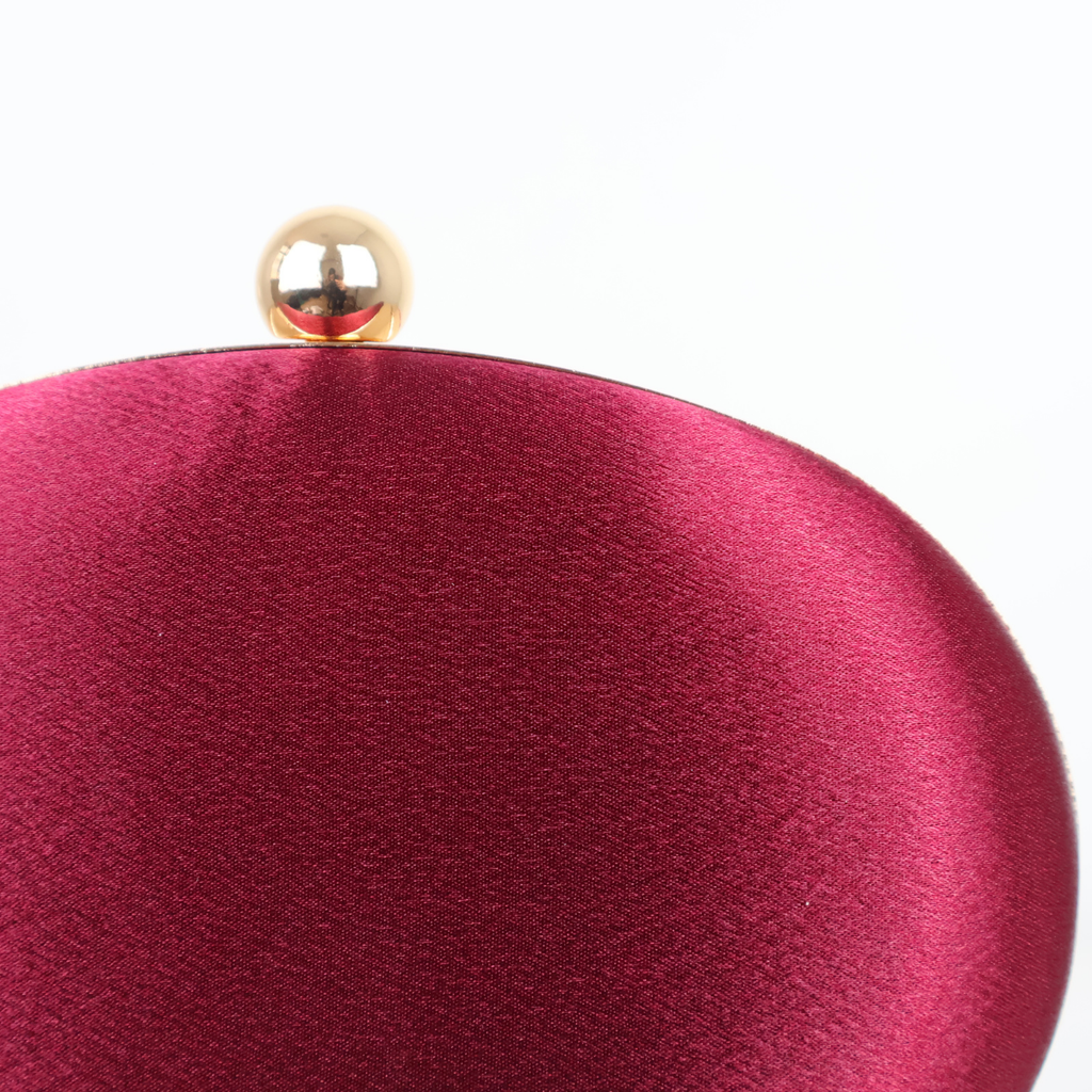 Bolsa de Festa Clutch Vinho