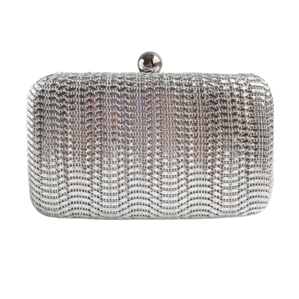 Bolsa de Festa Clutch Prata - ReUse