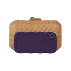 Bolsa Clutch Festa Palha Caramelo - ReUse