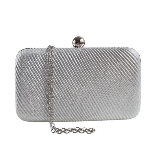 Bolsa de Festa Clutch Prata