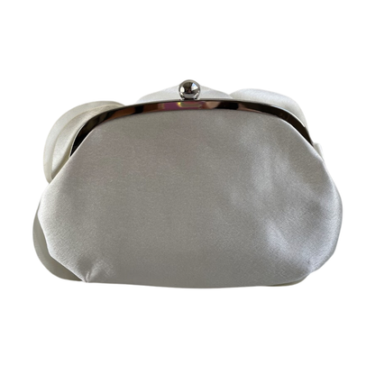 Bolsa Festa Clutch Flor Branca