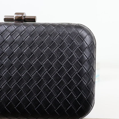 Bolsa Clutch Festa Tramas Preta