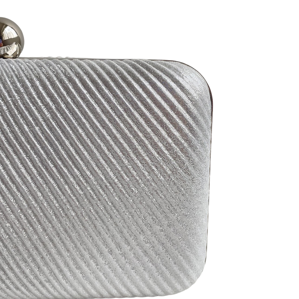 Bolsa de Festa Clutch Prata