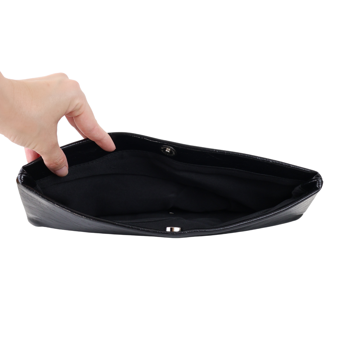 Bolsa Carteira Envelope Courvin Preta